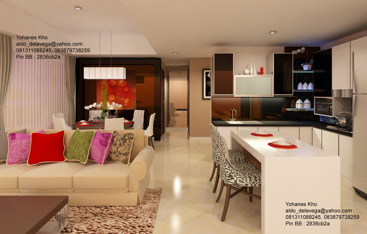 Jasa Design Interior  Kontraktor minimalis Rumah 